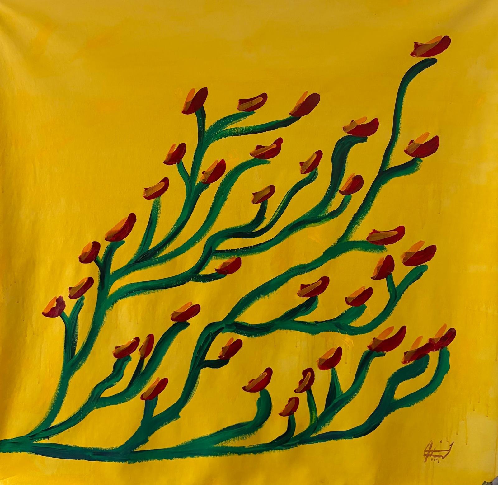 Anthuriums (Mango Yellow), 2026