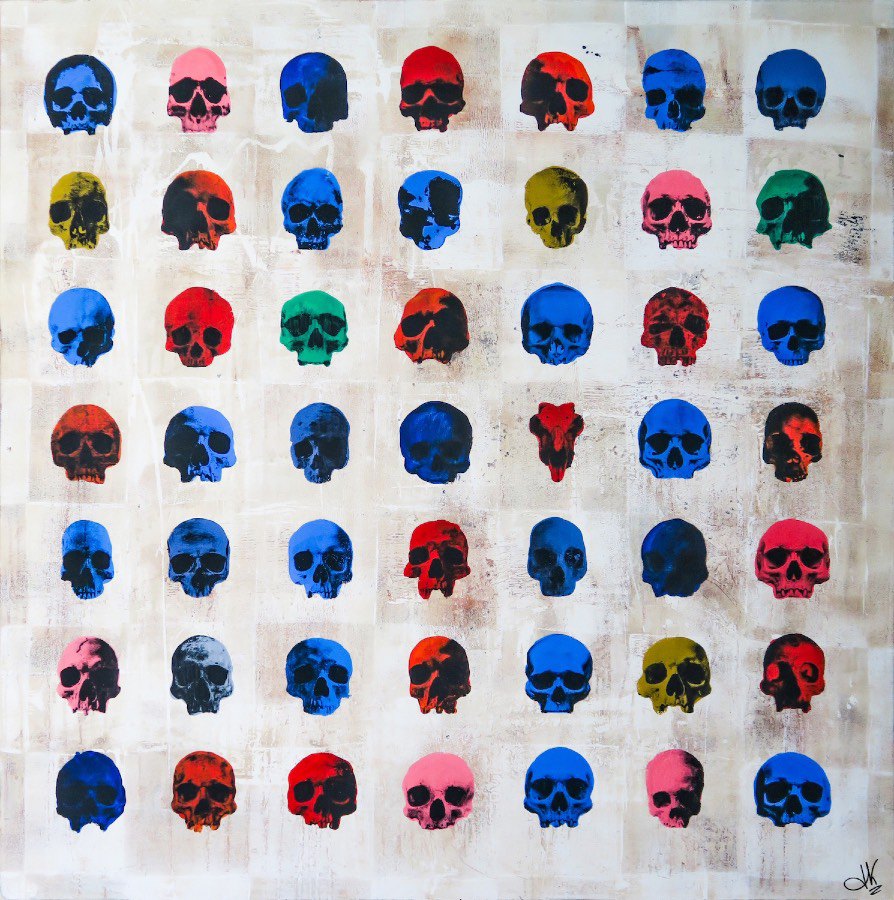 Skulls on the Grid, Thomas Krief